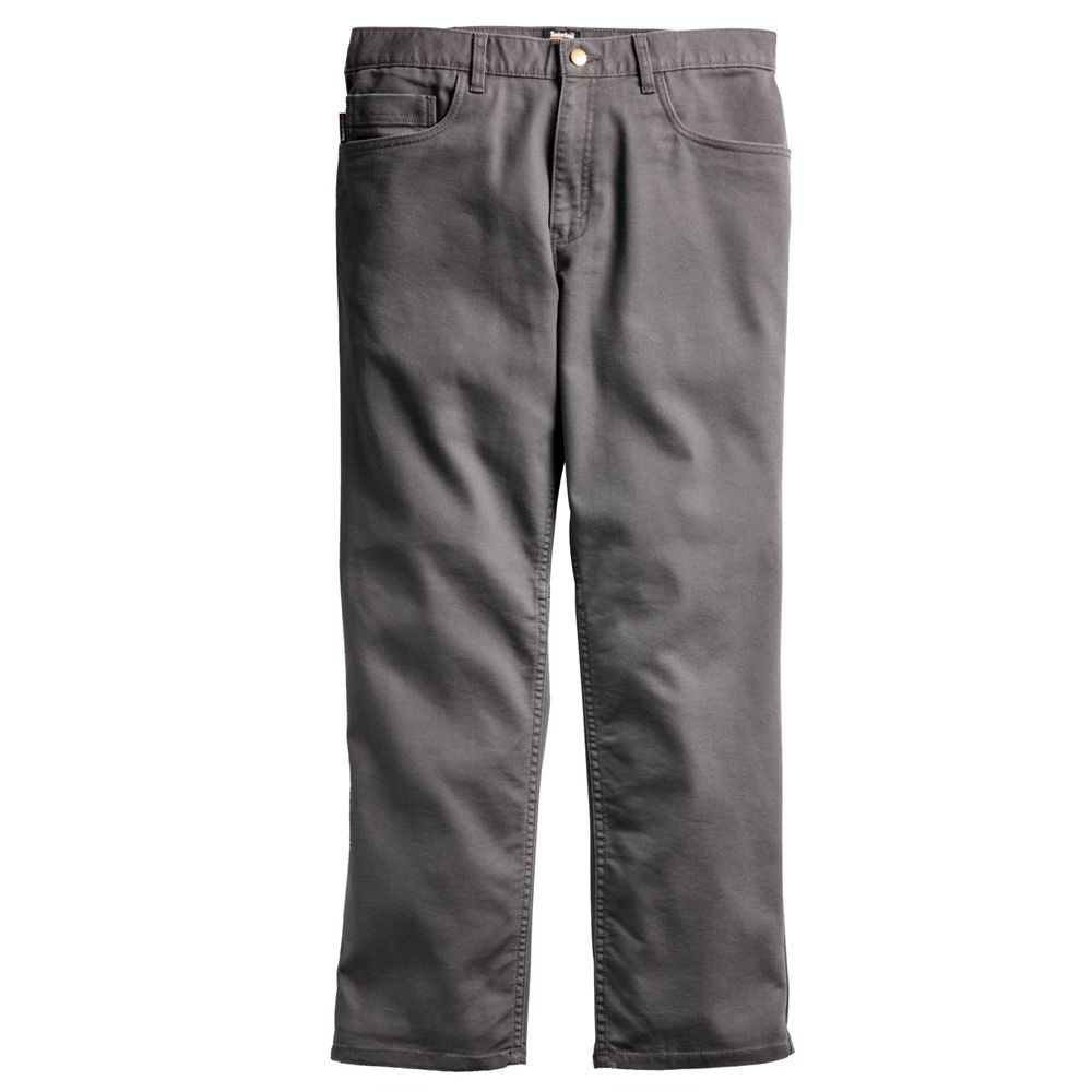 Timberland Mens Pants PRO® 8 Series Flex Canvas Work - Grey - India QB2170963